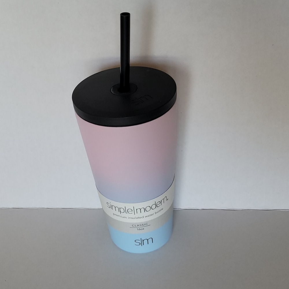 Simple Modern 16 oz Tumbler with Straw